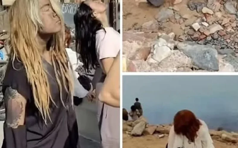 حقيقة فيديو دهب.. القصة الكاملة لتصرفات السياح الغريبة في سيناء خلال ساعات